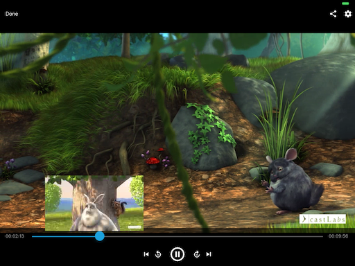 Generic seek-bar thumbnail preview example